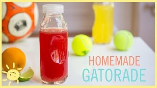 EAT  Homemade Gatorade [upl. by Sug484]