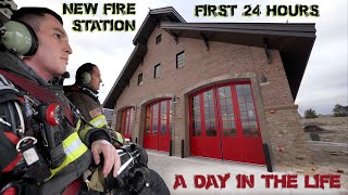 First 24 Hours in a New Fire Station  A Day in the Life [upl. by Itida]