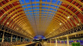 A Walk Around Londons Paddington Railway Station [upl. by Ymmac]