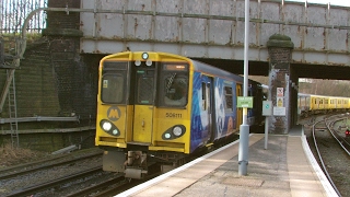 Half an Hour at 216  Birkenhead North Station 1022017  Class 507 508 terminus [upl. by Eveleen]