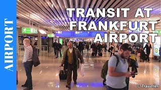 TRANSIT WALK AT FRANKFURT Airport FRA Terminal 1  Connection Flight Transfer Arriving amp Departing [upl. by Georgianne472]