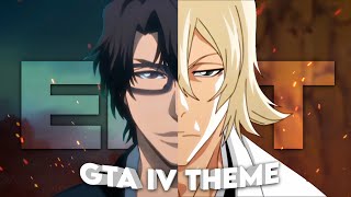 Aizen x Urahara  GTA IV Theme Edit [upl. by Dryden]